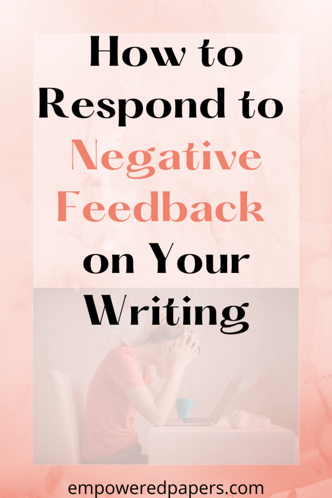negative essay feedback